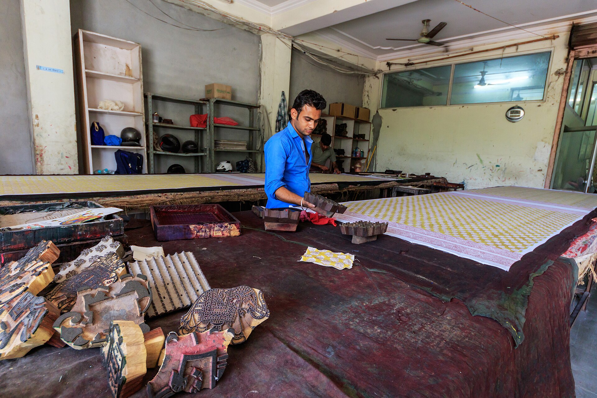 Hand Block Printed Saree