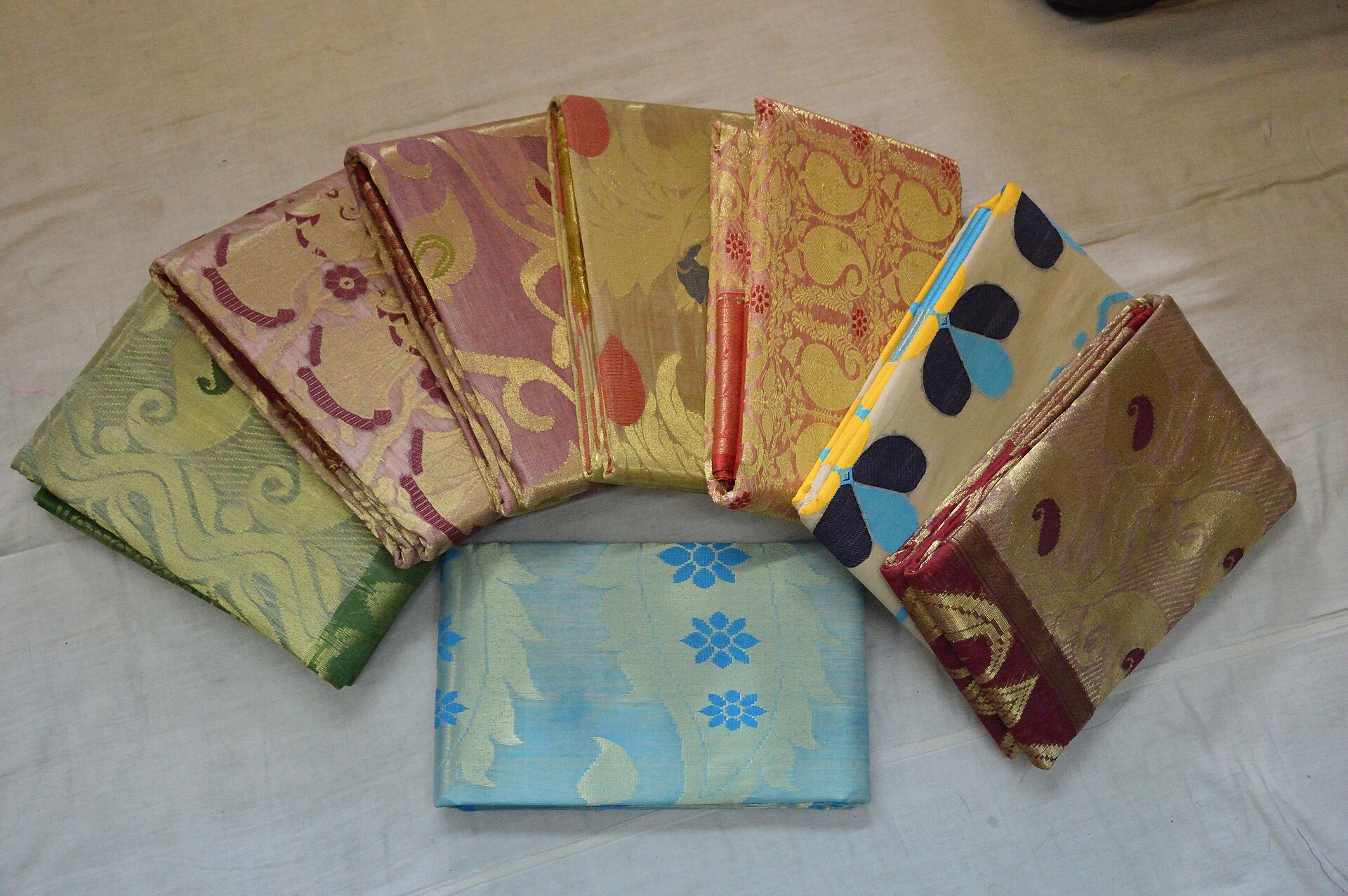 Uppada Jamdani Silk